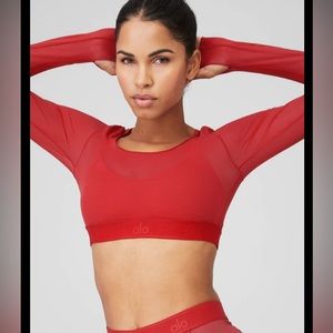 Sold! Alo Airlift Ballet Dream Bra top